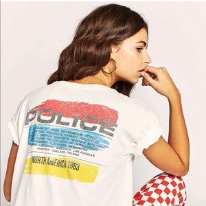 The Police North American Tour Weekend Tee